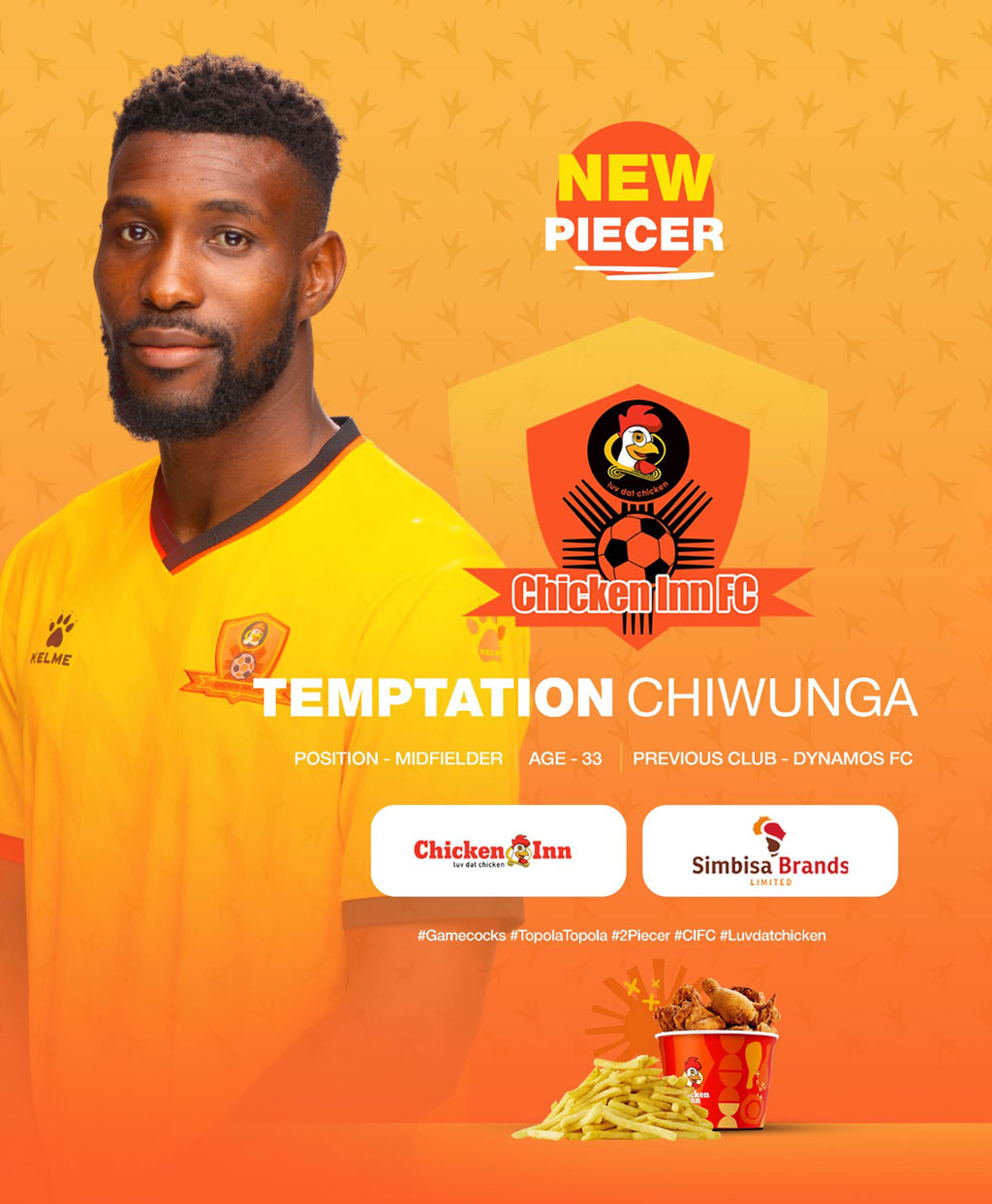 New Signing: Temptation Chiwunga