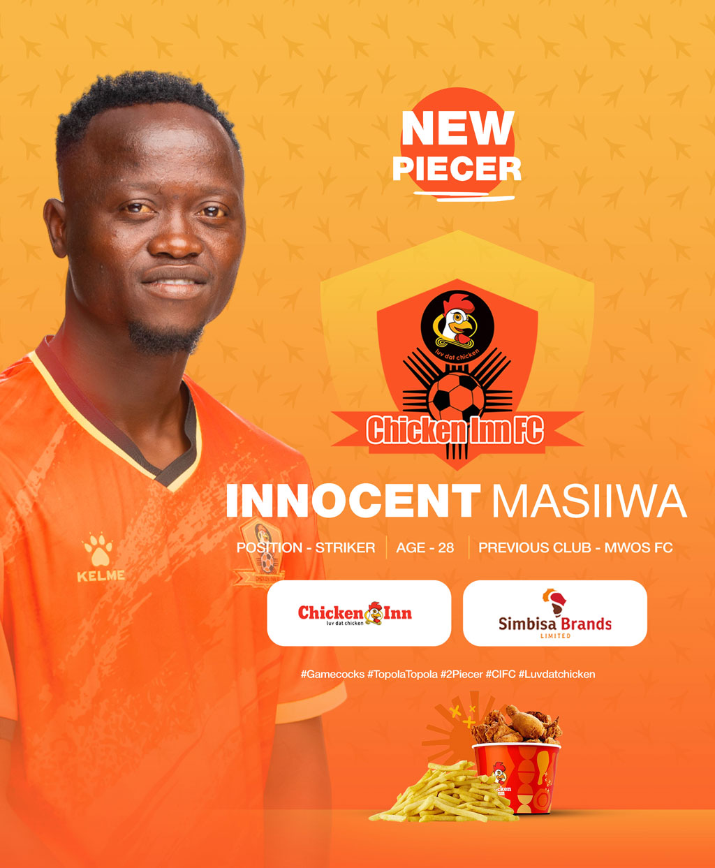 New Signing: Innocent Masiiwa